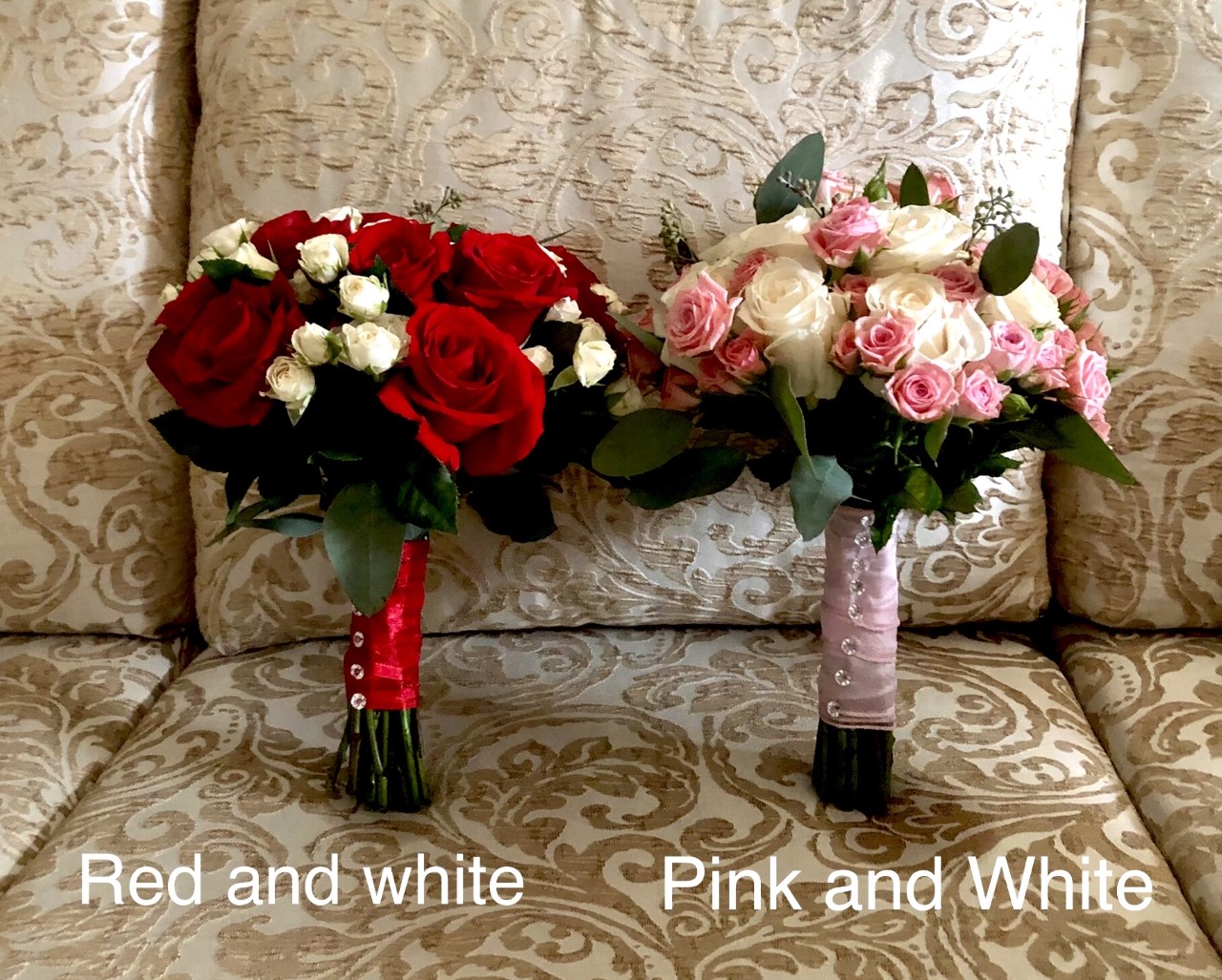 $135  Big roses /small roses and greens                                                            