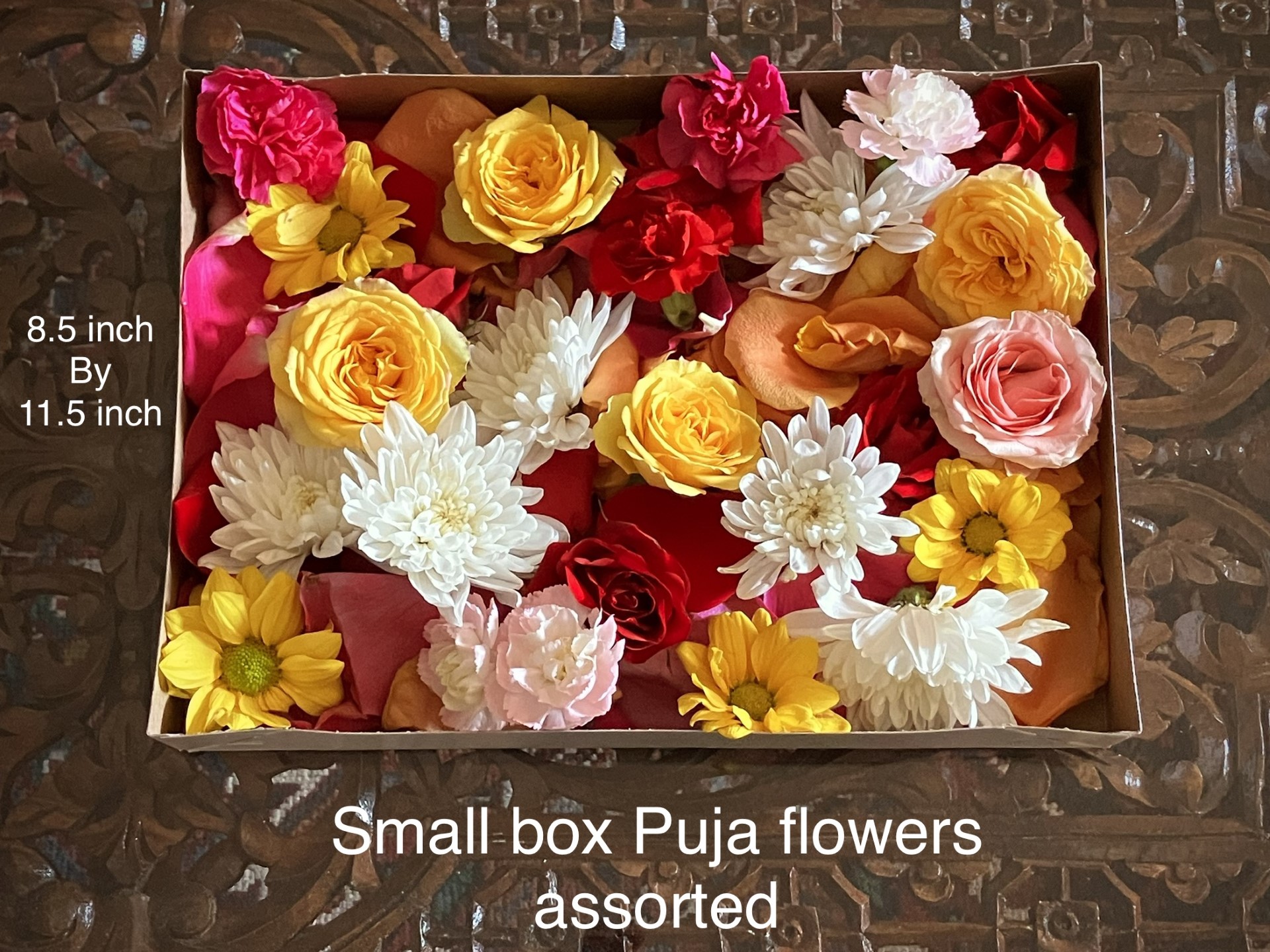 $10 Puja flowers assorted loose